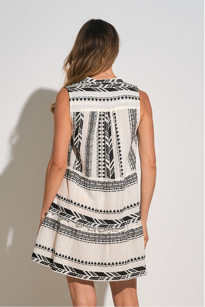 Lighweight jacquard dress