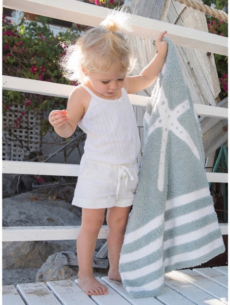 CozyChic Starfish Baby Blanket